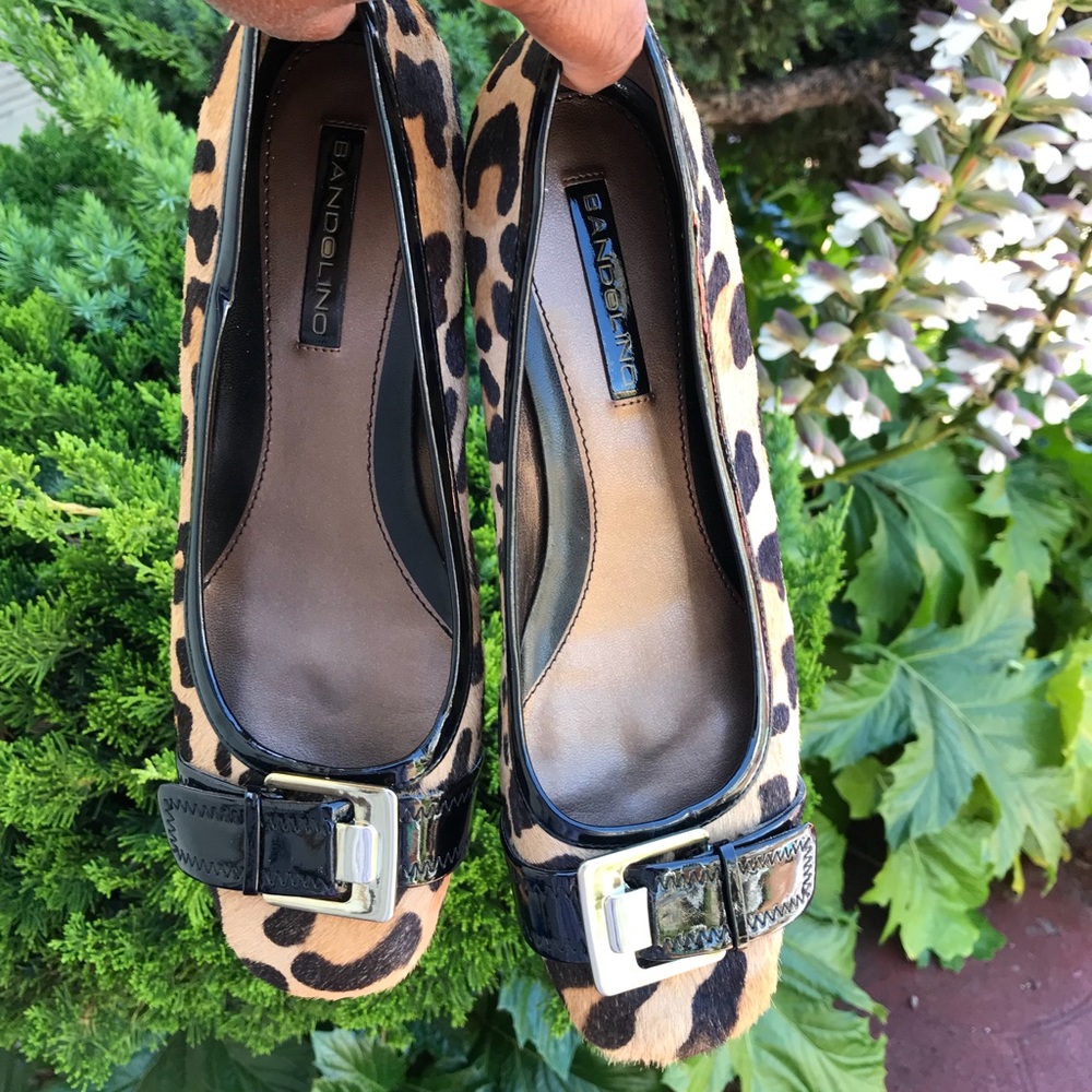 Bandolino Leopard Print Ballet Flats